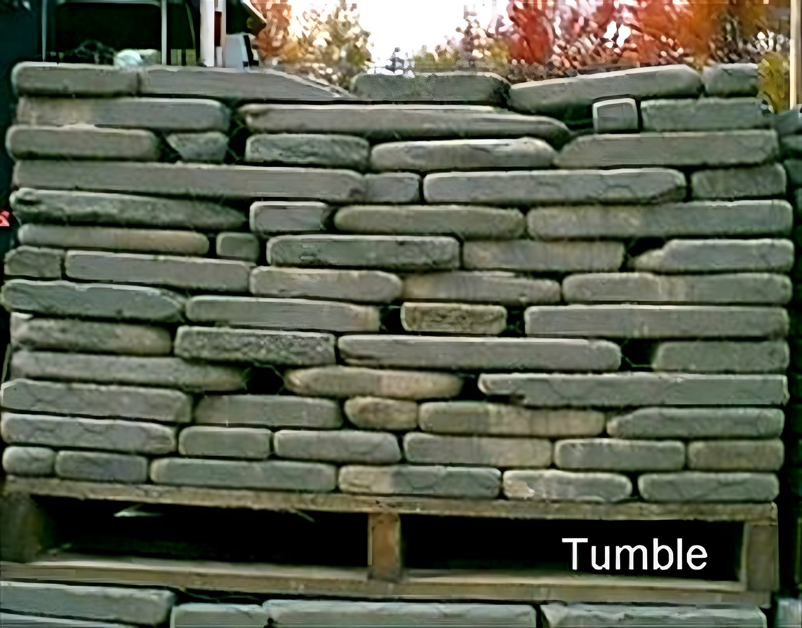 Tumbled stone pallet Pennsylvania
