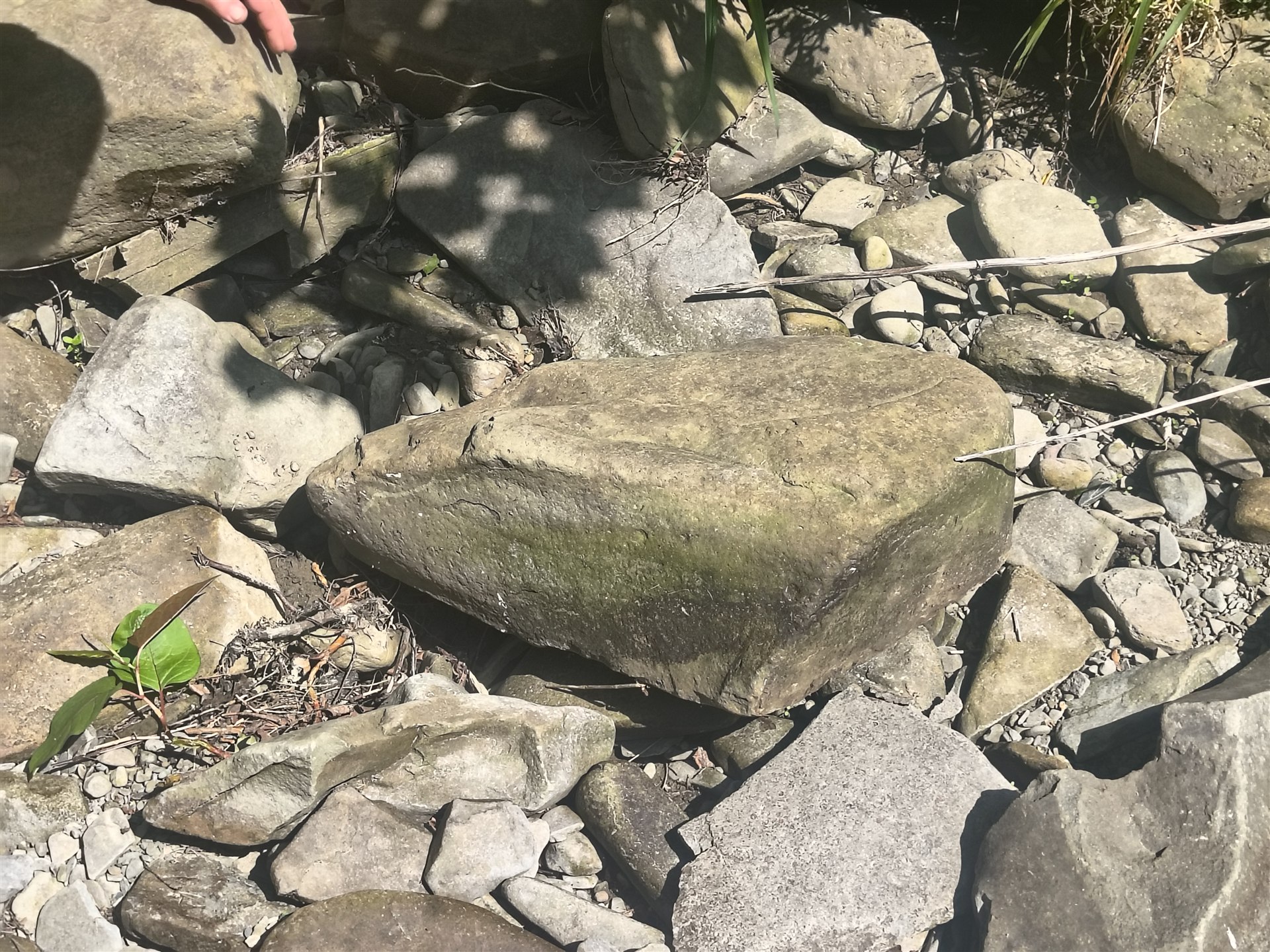 Creek stone at the source — Bradford County waterway